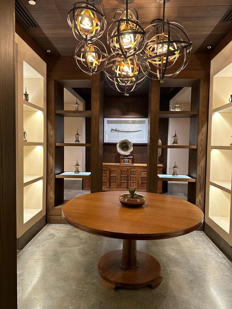 The museum at the Chedi Al Bait 