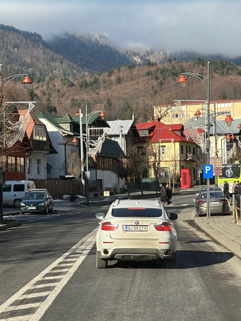 sinaia town roads