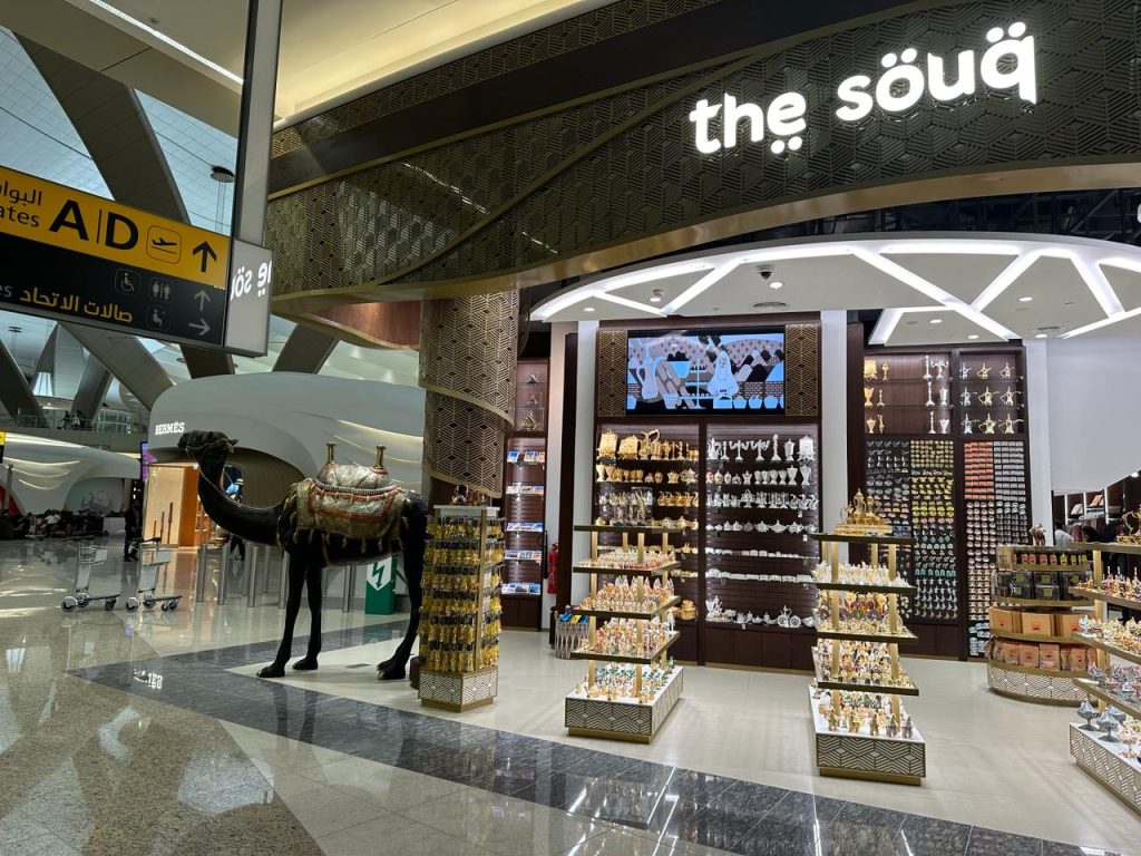 abu dhabi zayed airport terminal The soul store