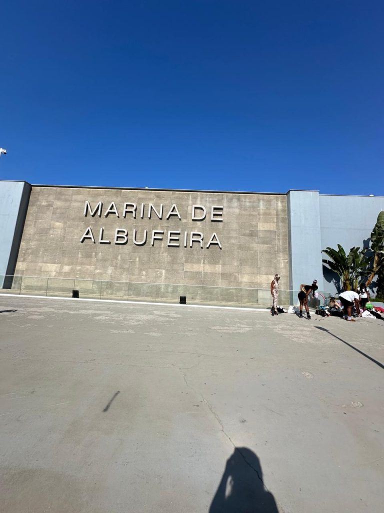 MArina de ALbufeira sign