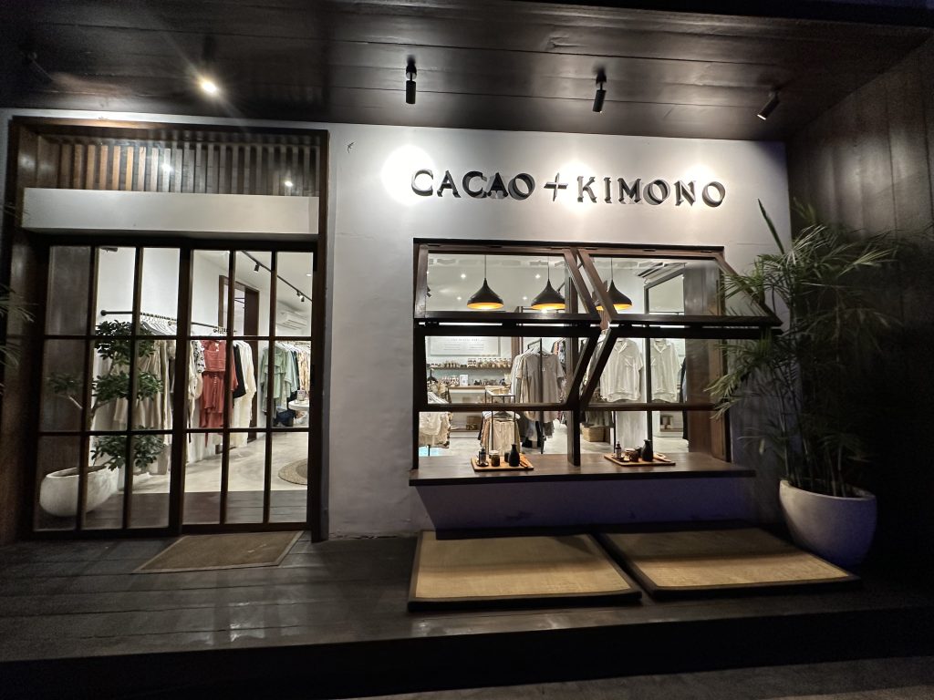 Modern shop in Bali 