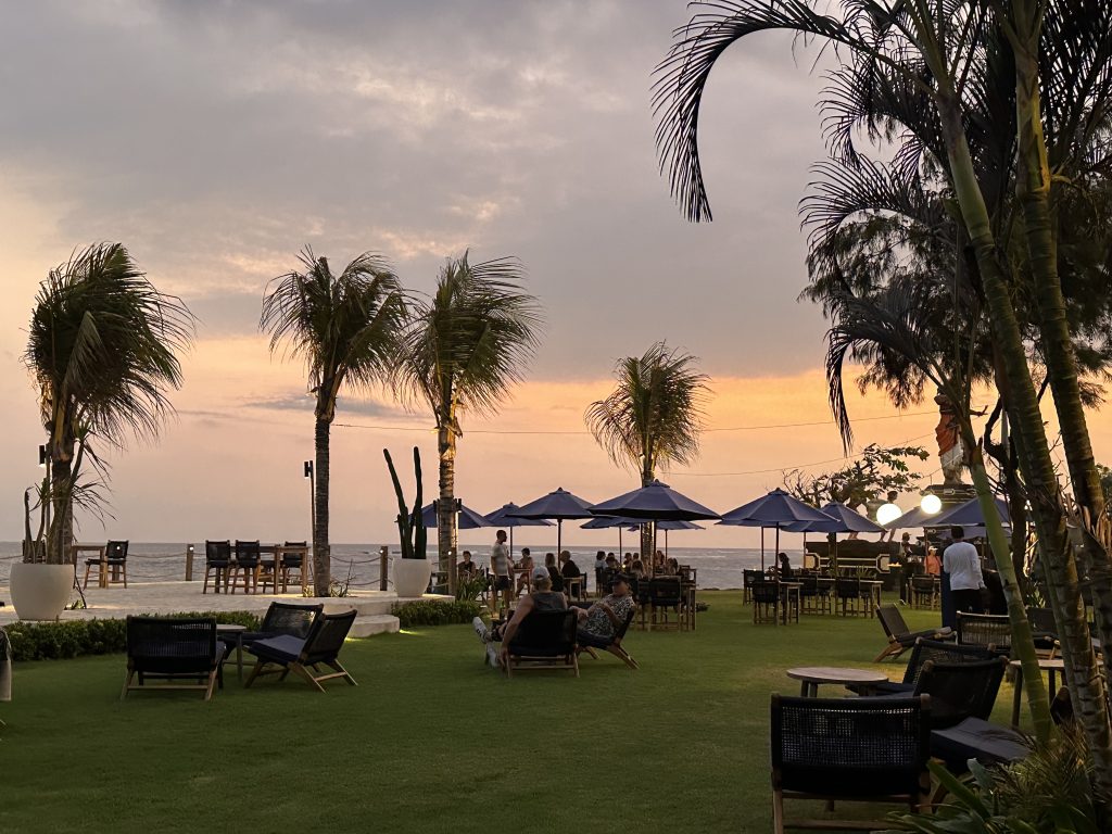 THe beautiful waterfront at Udara Bali