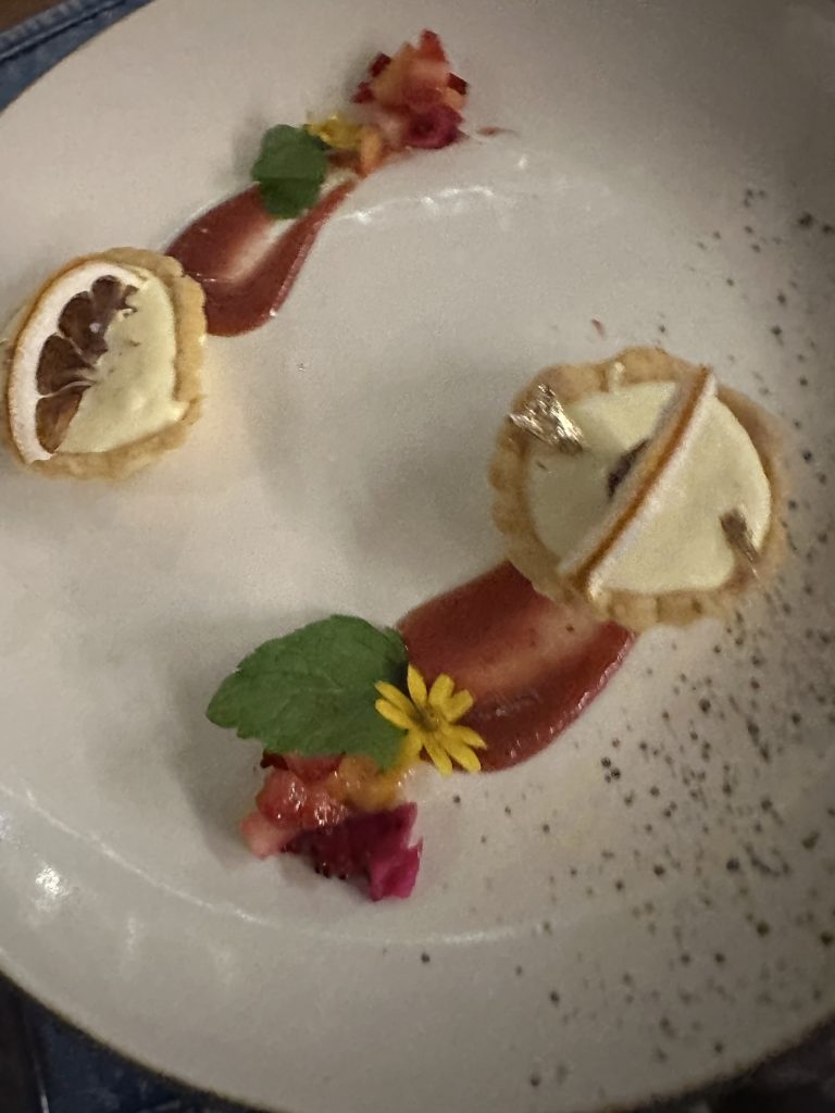 Blue Karma Dijiwa Ubud Lemon tart dessert