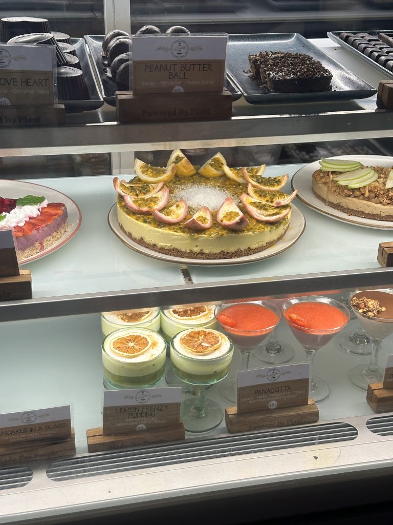 Desserts at zest