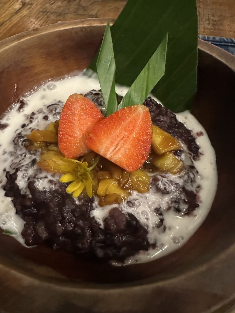 Blue Karma Dijiwa Ubud Jackfruit meal