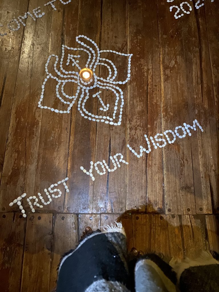 Meditating at Udara Bali