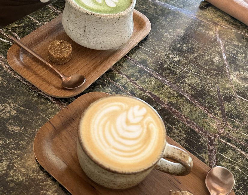 coffee at Sunday Kitchen restaurant in Bali
